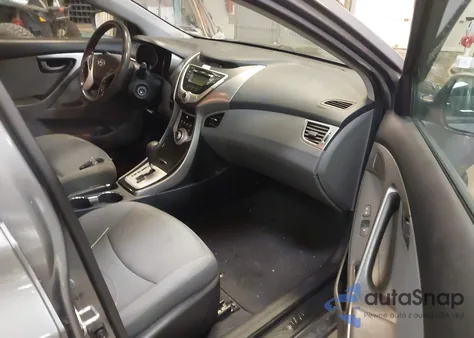 2011 Hyundai Elantra Gls from USA, damaged, VIN 5NPDH4AE0BH055369